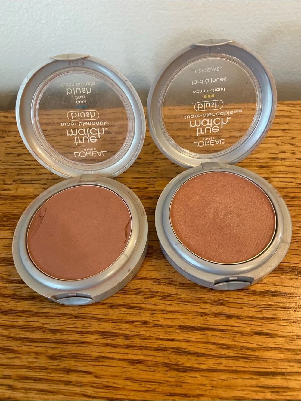 Loreal True Match Blush SET Rosy Outlook Subtle Sable Pink c5-6 w 5-6 Warm Cool